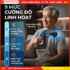 Cường Độ Rung Của Massage Cầm Tay Cao Cấp JAPANI LUXURY MDL-5973