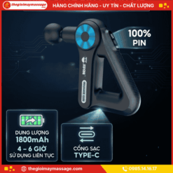 Hiệu Suất Pin Máy Mát Xa Cầm Tay Cao Cấp JAPANI LUXURY MDL-5973