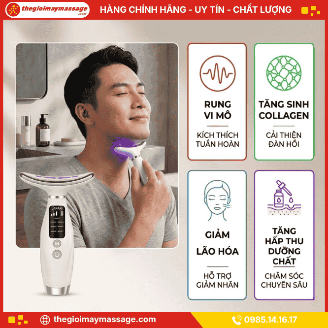 Công nghệ máy massage cầm tay JAPANI NCM-5984