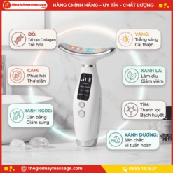Số màu led của máy massage cầm tay JAPANI NCM-5984