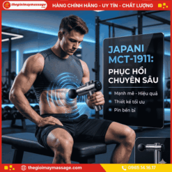 Ưu Điểm Nổi Bật Của Máy Massage Cầm Tay JAPANI MCT-1911