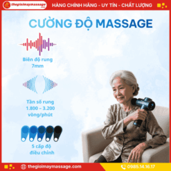 Cường Độ Máy Massage Cầm Tay JAPANI MCT-2398
