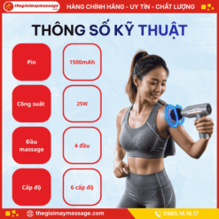 Thông Tin Chi Tiết Sản Phẩm Máy Massage Cầm Tay JAPANI MCT-2406