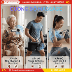 Cường Độ Rung Của Máy Massage Cầm Tay JAPANI MCT-2406