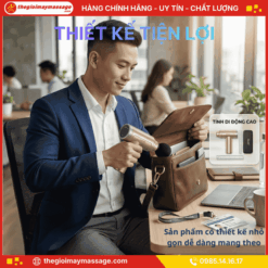 Thiết Kế Tiện Lợi Của Máy Massage Cầm Tay JAPANI MCT-2406