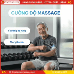 Cường độ massage linh hoạt, mạnh mẽ của JAPANI MCT-2508