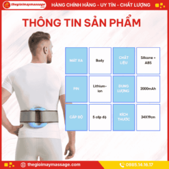 Thông tin sản phẩm máy massage cầm tay JAPANI MCT-4421