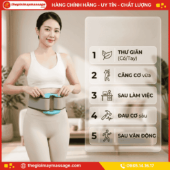 Cường độ rung của máy massage cầm tay JAPANI MCT-4421