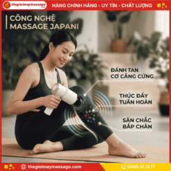 Công nghệ massage của máy xoa bóp cầm tay JAPANI MCT-4456 Mini