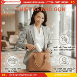 Thiết kế nhỏ gọn, tiện lợi của máy massage cầm tay JAPANI MCT-4576