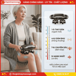 Cường độ rung của máy massage cầm tay JAPANI MDL-5762