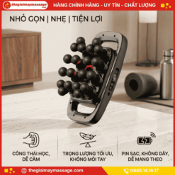 Thiết kế nhỏ gọn, nhẹ và tiện lợi của máy massage cầm tay JAPANI MDL-5785