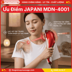 Ưu Điểm Nổi Bật của Máy Massage Cầm Tay JAPANI MDN-4001