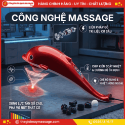 Công Nghệ Massage Trị Liệu Cơ Sâu Của Máy Mát Xa Cầm Tay MDN-4001
