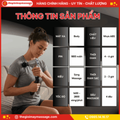Thông tin sản phẩm máy massage cầm tay mini JAPANI MCT-2365