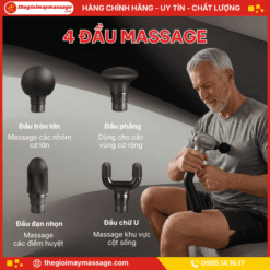 Số lượng đầu của máy massage cầm tay mini JAPANI MCT-2365