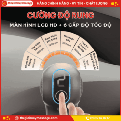 Cường độ rung của máy massage cầm tay mini JAPANI MCT-2365