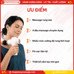 Ưu điểm máy massage cầm tay JAPANI MCT-2424