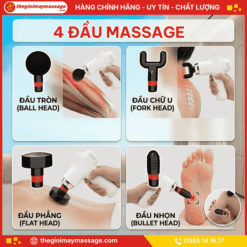 Số lượng đầu của máy massage cầm tay JAPANI MCT-2424