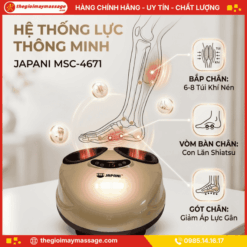 Phân bổ hệ thống lực massage thông minh của JAPANI MSC-4671