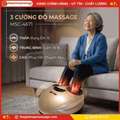 Cường độ máy massage chân JAPANI MSC-4671