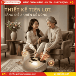 Thiết kế thẩm mỹ và tiện lợi của máy massage chân JAPANI MSC-4671