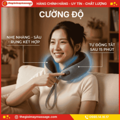 Cường Độ Rung Của Máy Massage Cổ JAPANI CVG-4235