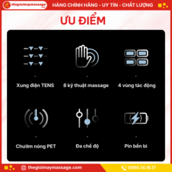 Ưu điểm máy massage cổ vai gáy JAPANI CVG-1964