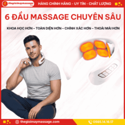Số đầu massage của máy massage cổ vai gáy JAPANI CVG-1964