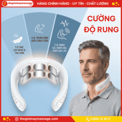 Cường độ rung của máy massage cổ vai gáy JAPANI CVG-1964