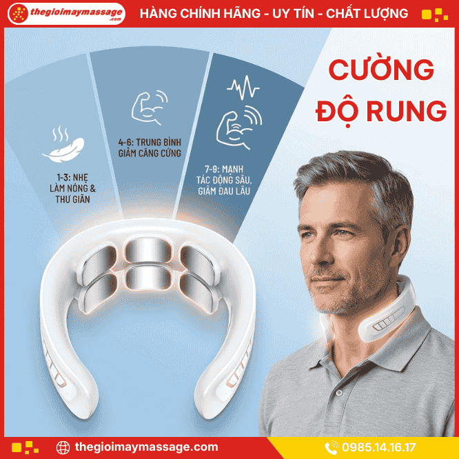 may-massage-co-vai-gay-japani-cvg-1964-5 Cường độ rung của máy massage cổ vai gáy JAPANI CVG-1964