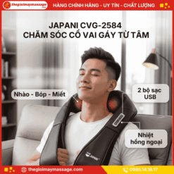 Ưu điểm vượt trội của máy massage cổ vai gáy JAPANI CVG-2584
