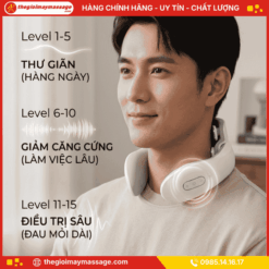 Cường độ rung của máy massage cổ vai gáy JAPANI CVG-3146