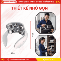 Thiết kế nhỏ gọn, nhẹ và tiện lợi của máy mát xa cổ vai gáy JAPANI CVG-3146