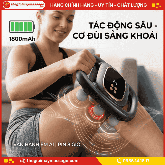 Ưu Điểm Nổi Bật của máy Massage Cầm Tay JAPANI MDN-4870