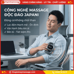 Công Nghệ massage độc đáo Của máy massage đa năng JAPANI MDN-4870