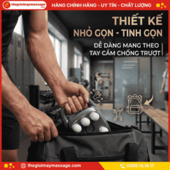 Thiết Kế nhỏ gọn Của máy massage cầm tay đa năng JAPANI MDN-4870