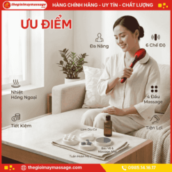 Ưu điểm máy massage đa năng JAPANI MDN-4468
