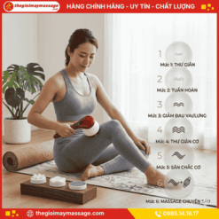 Cường độ rung của máy massage đa năng JAPANI MDN-4468