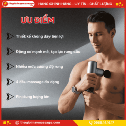 Ưu điểm máy massage không dây JAPANI MCT-2330