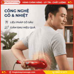 Công nghệ massage của máy đấm lưng cầm tay JAPANI MDL-5433