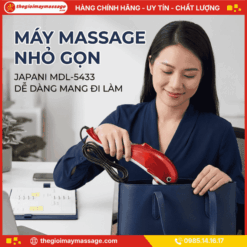 Thiết Kế Nhỏ Gọn Của Máy Massage Lưng Cầm Tay JAPANI MDL-5433