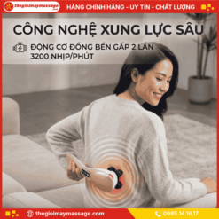 Công nghệ massage của máy massage lưng cầm tay JAPANI MDL-5484