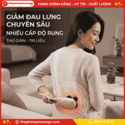Cường độ massage của máy massage lưng cầm tay JAPANI MDL-5484