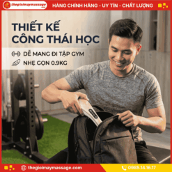 Thiết kế tiện lợi của Máy massage lưng cầm tay JAPANI MDL-5484