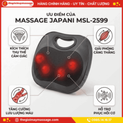Ưu Điểm của Thiết Bị Massage Lưng JAPANI MSL-2599