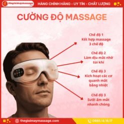 Cường độ máy massage mắt JAPANI MSM-3506