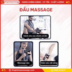 Số đầu massage của máy massage cầm tay JAPANI MCT-2357