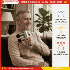 Cường độ rung của máy massage cầm tay JAPANI MCT-2357