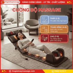 Cường độ rung của nệm massage toàn thân JAPANI MDN-4337